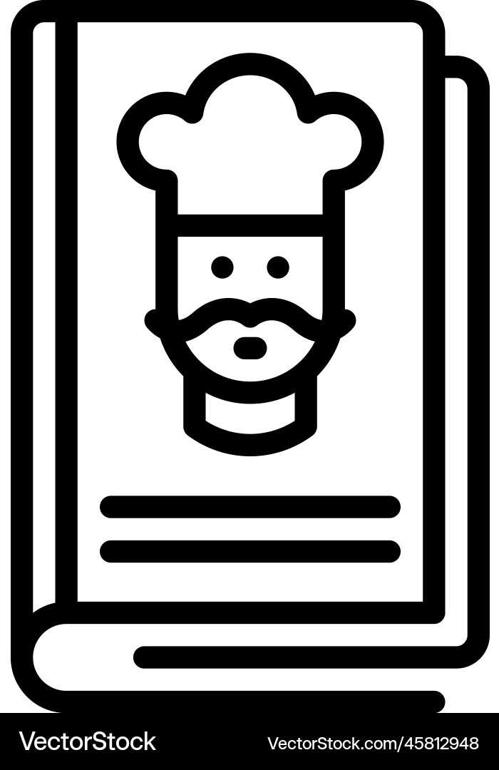 Cookbook Vector Image