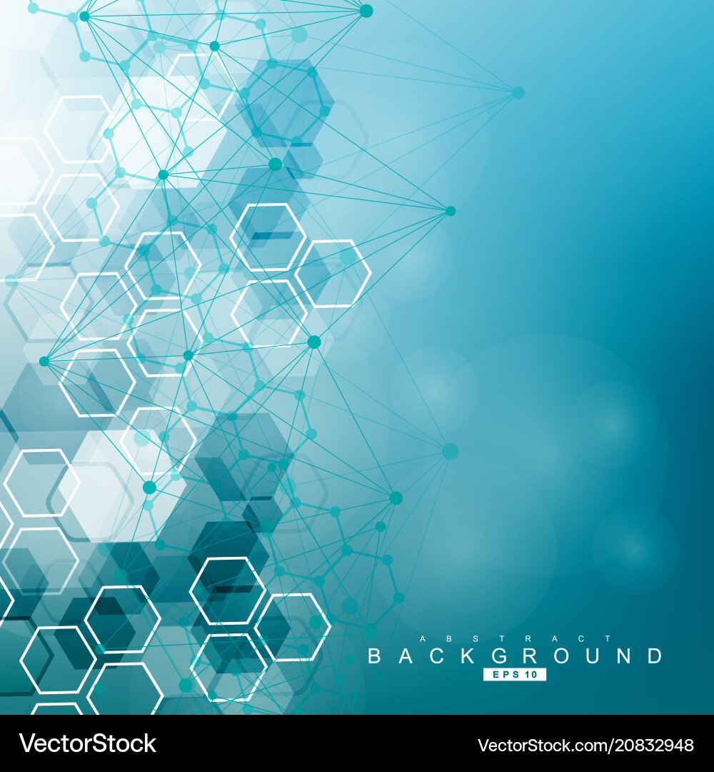 Geometric abstract background with connected line Geometric abstract background with connected line vector image