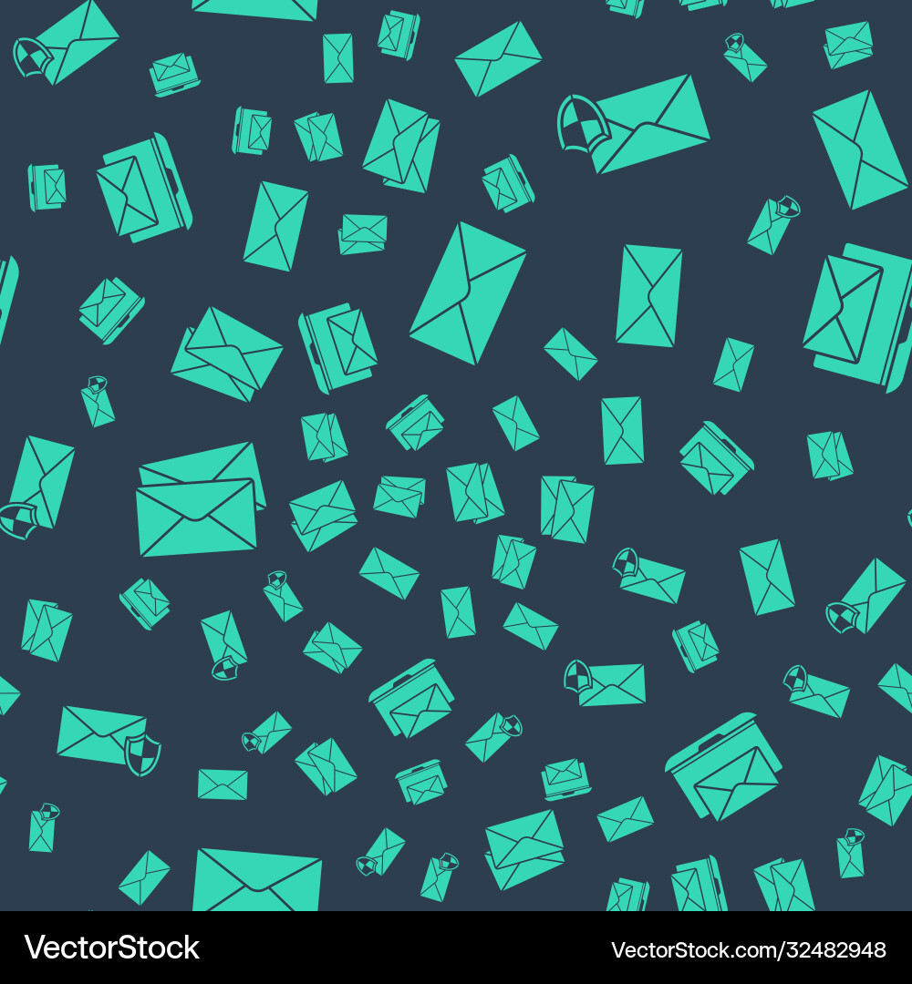 Set envelope with shield Set envelope with shield vector image