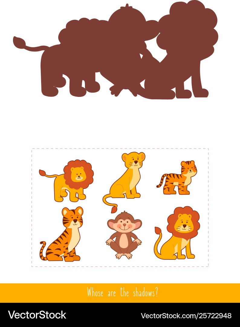 Whose are shadows Whose are shadows vector image