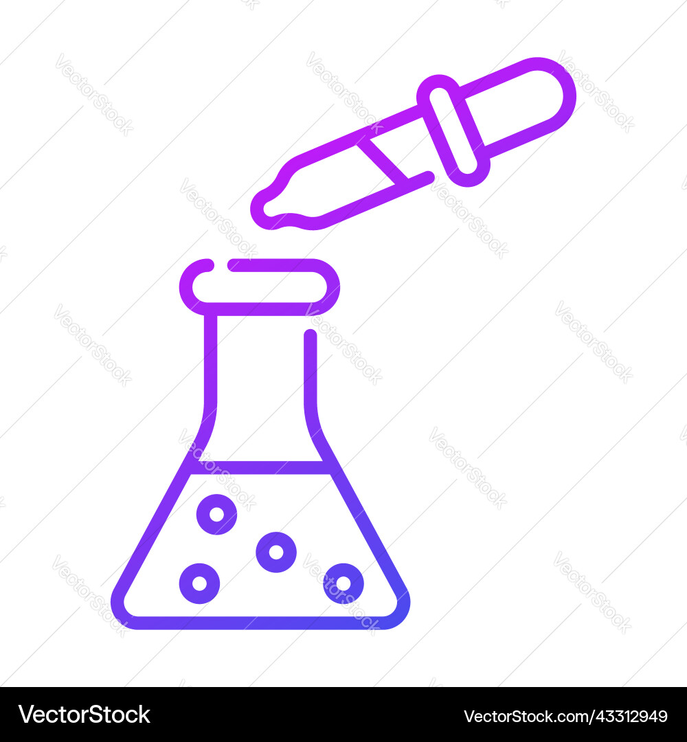 Lab testing modern concepts design Vector Image