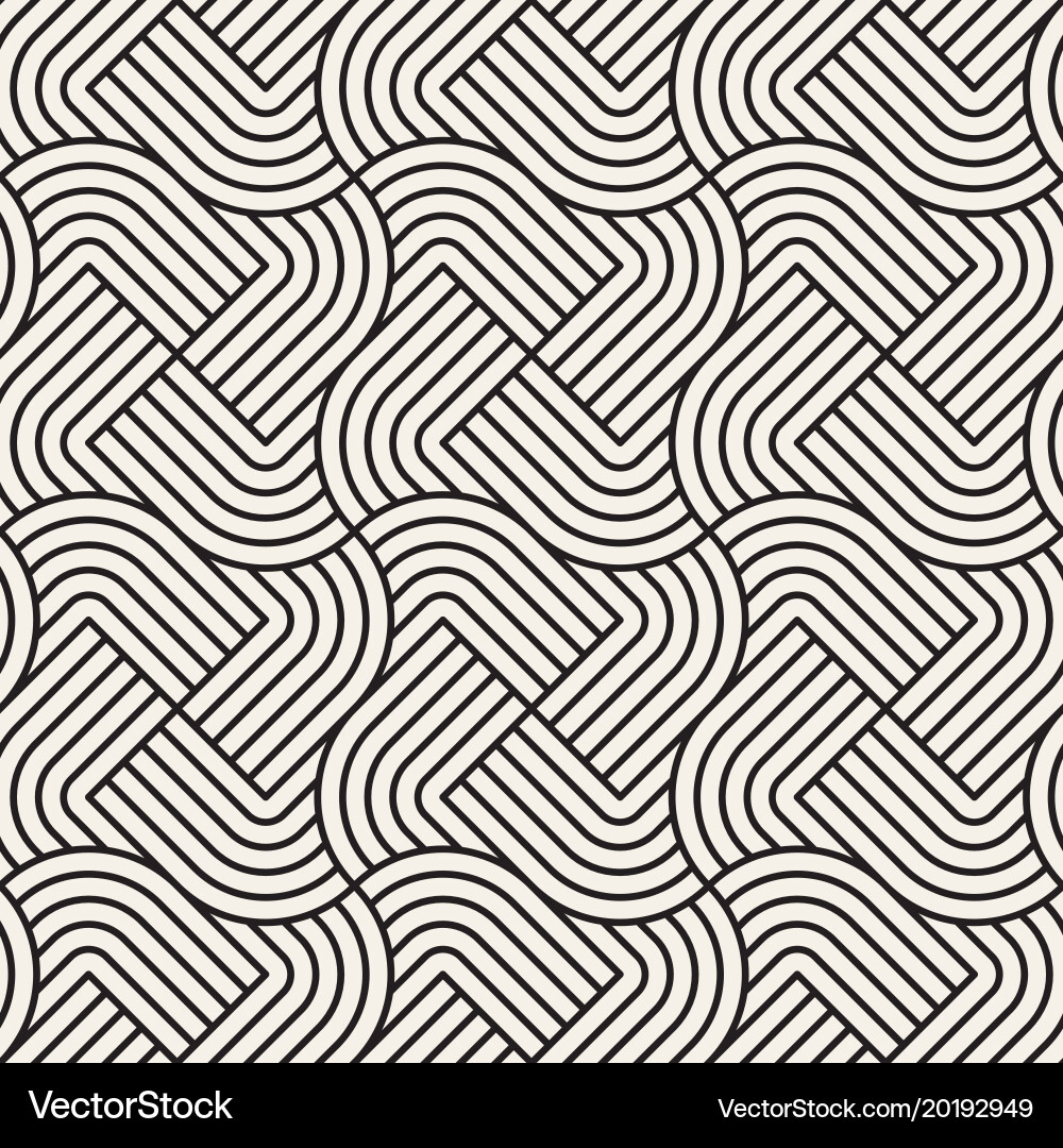 Striped Abstract Pattern vector image