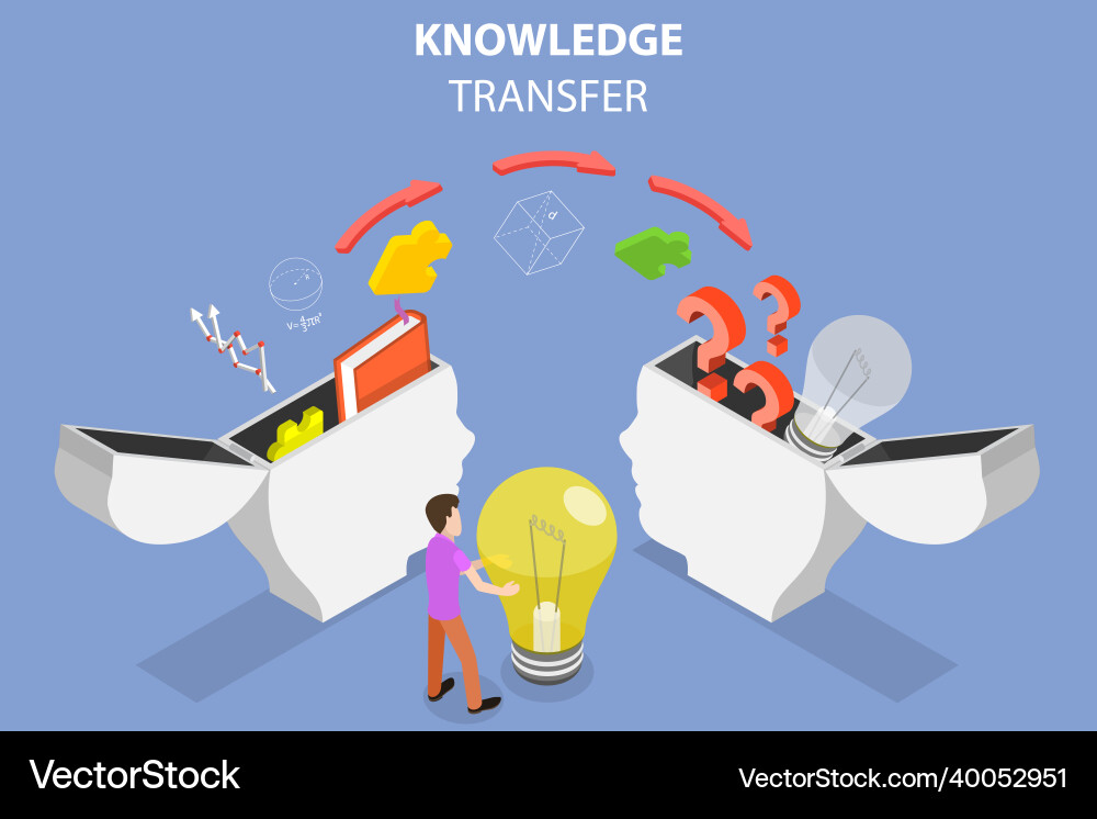 3d isometric flat conceptual Royalty Free Vector Image