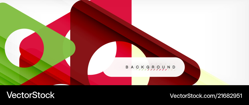 Circle and triangle abstract background Circle and triangle abstract background vector image