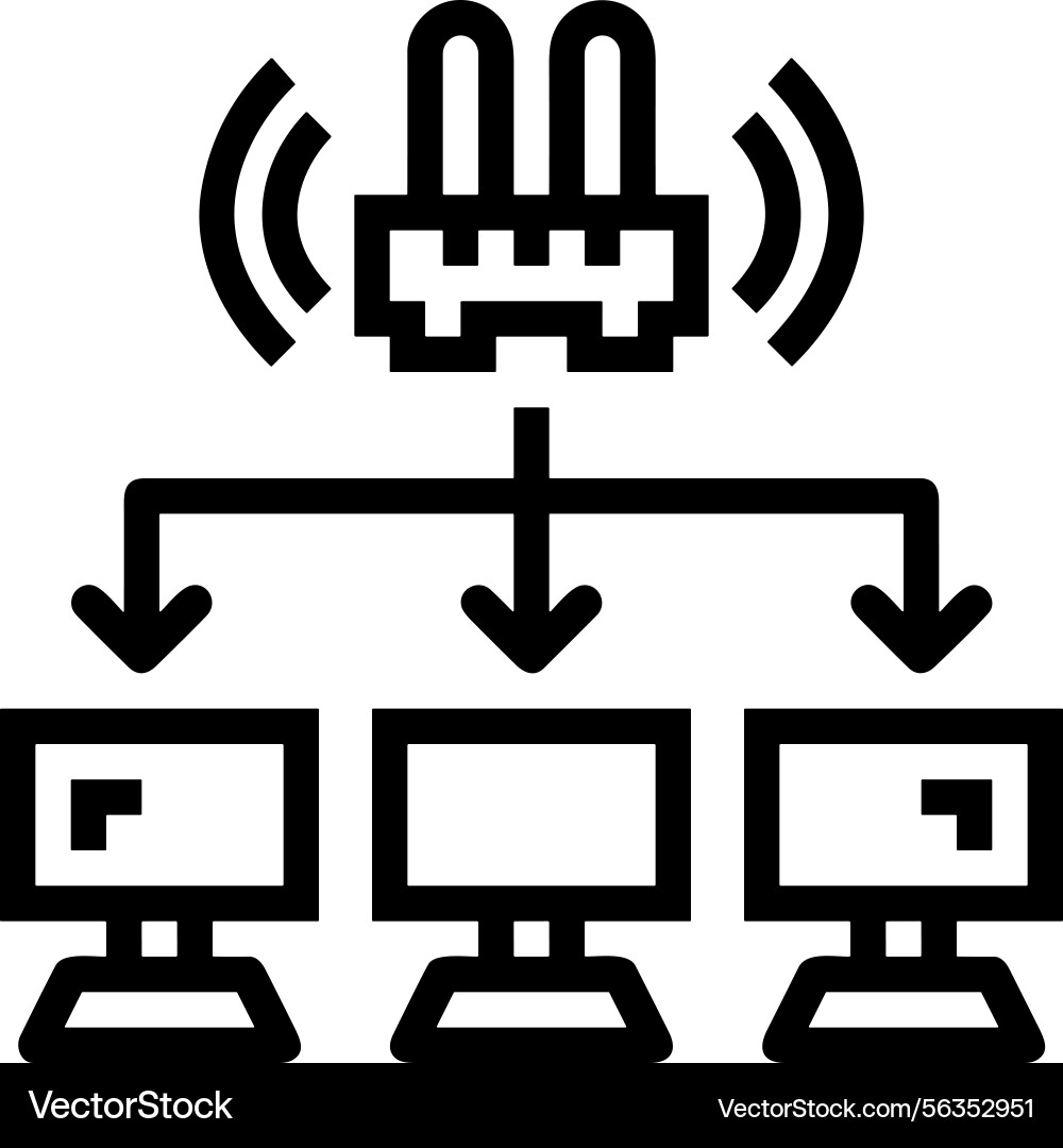 Computer icon symbol image Vector Image