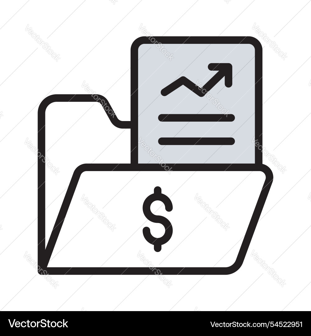 Invoice documentation vector image