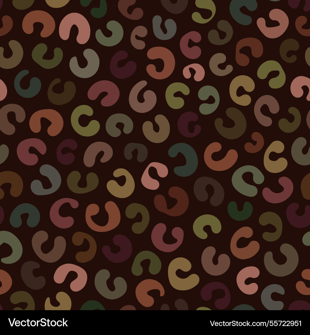 Seamless abstract pattern with brushstroke loops Seamless abstract pattern with brushstroke loops vector image
