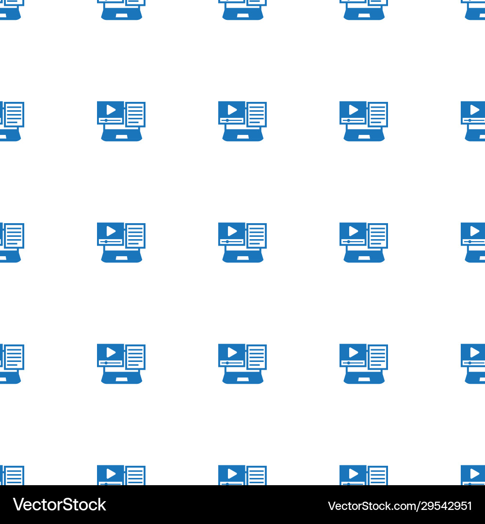 Systems integration icon pattern seamless isolated Vector Image