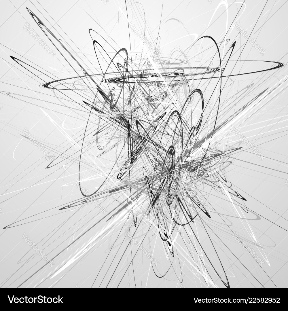 Abstract geometric element with spirally shapes Vector Image