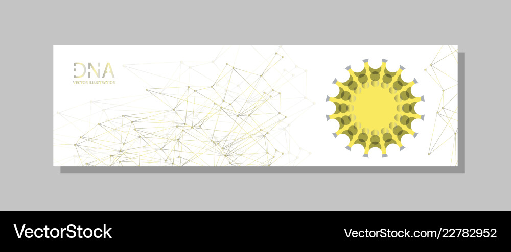 Molecular structure with connected lines and dots Molecular structure with connected lines and dots vector image