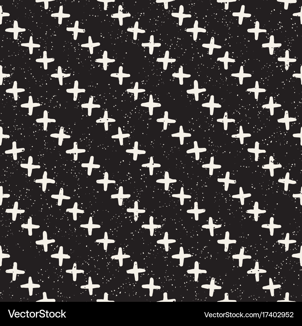 Seamless pattern with hand drawn lines abstract vector image