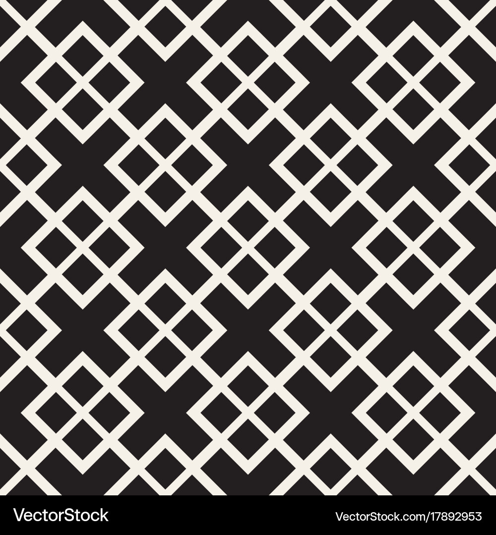 Seamless pattern squares abstract vector image