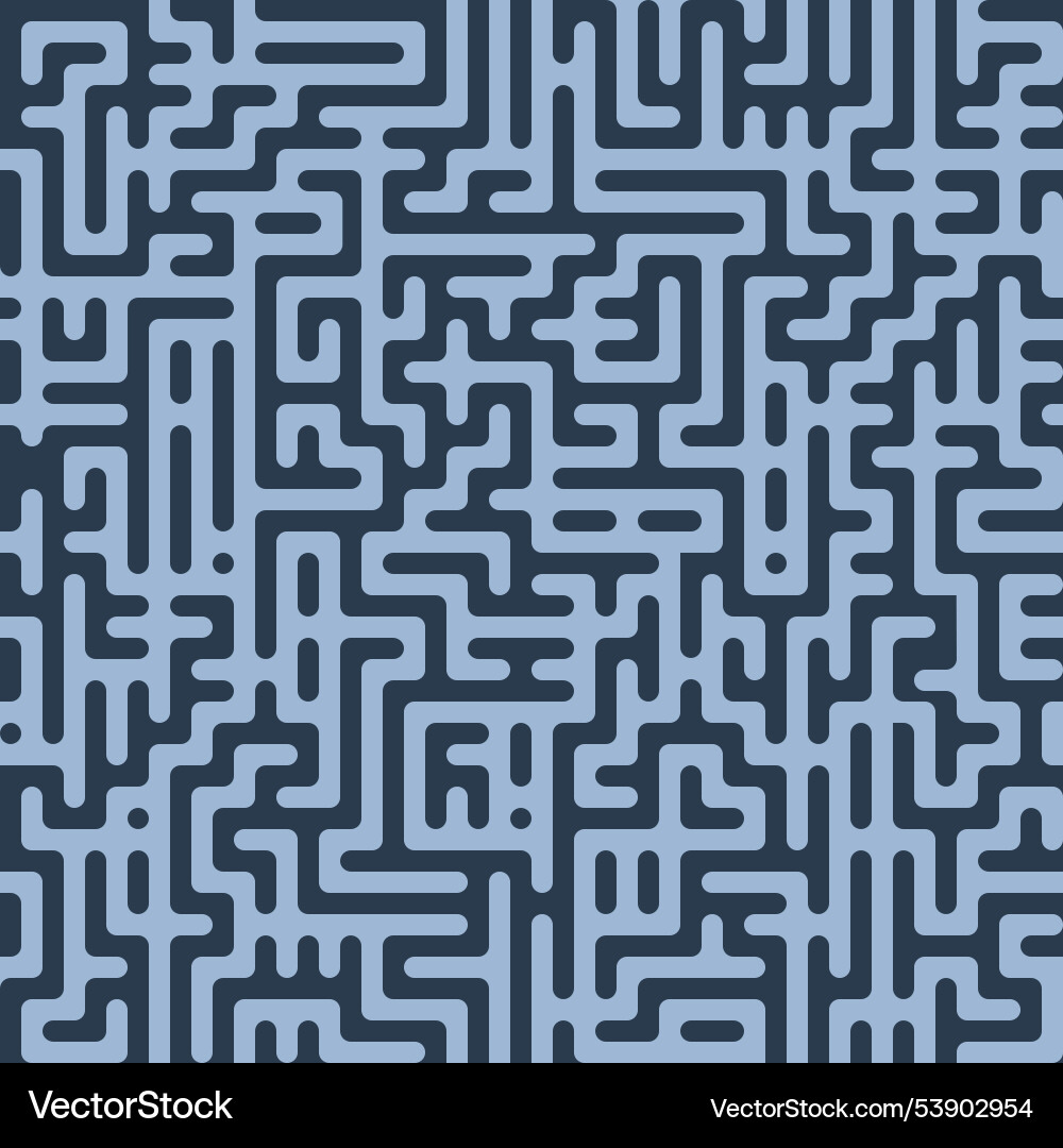 Abstract seamless pattern maze-like linear Abstract seamless pattern maze-like linear vector image