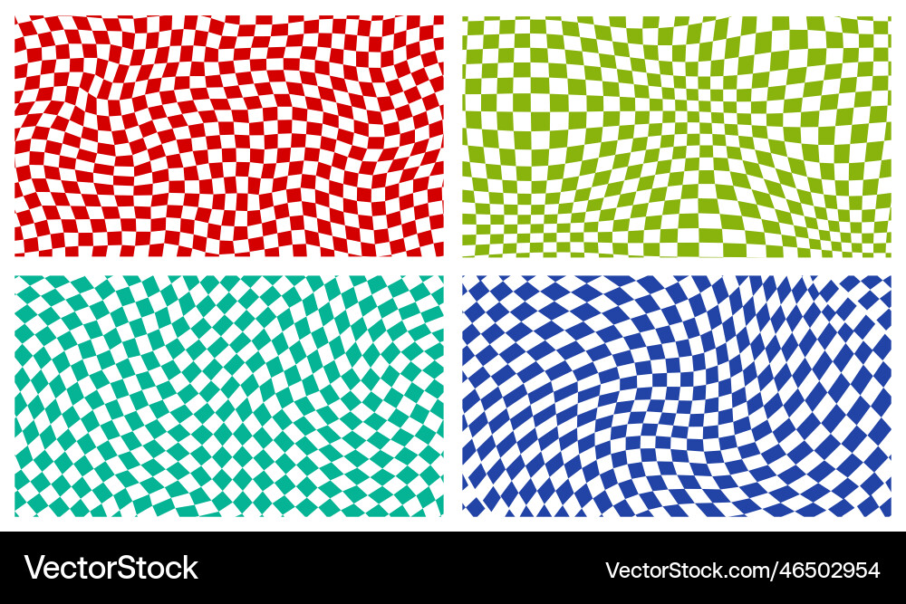 Groovy retro pattern background in psychedelic Groovy retro pattern background in psychedelic vector image