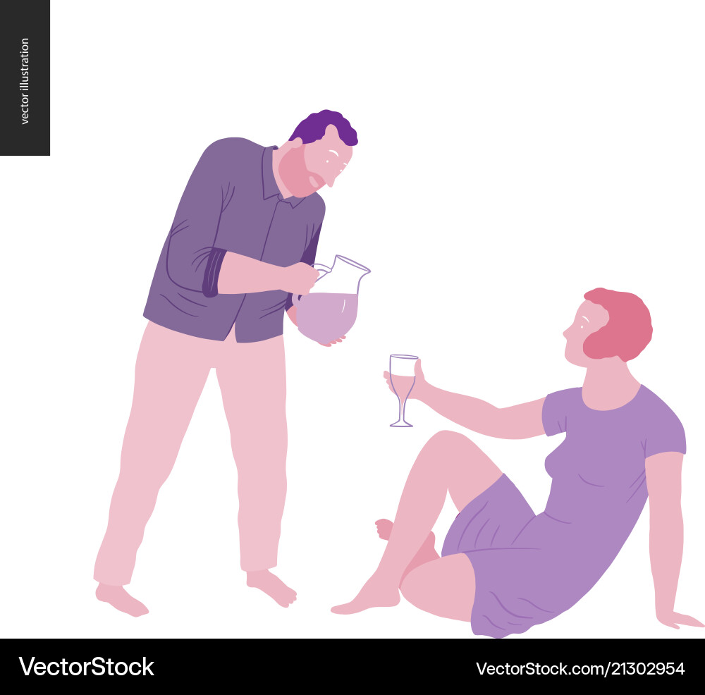 People summer gardening People summer gardening vector image