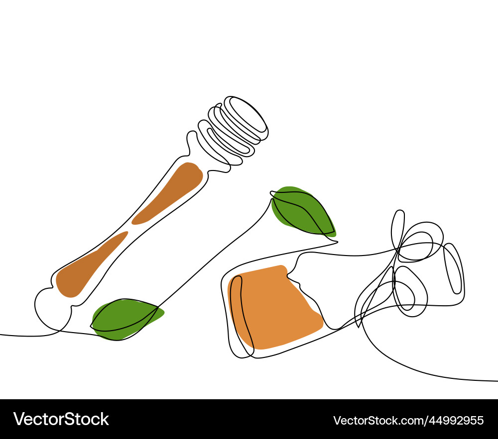Continuous drawing of one line top view Continuous drawing of one line top view vector image