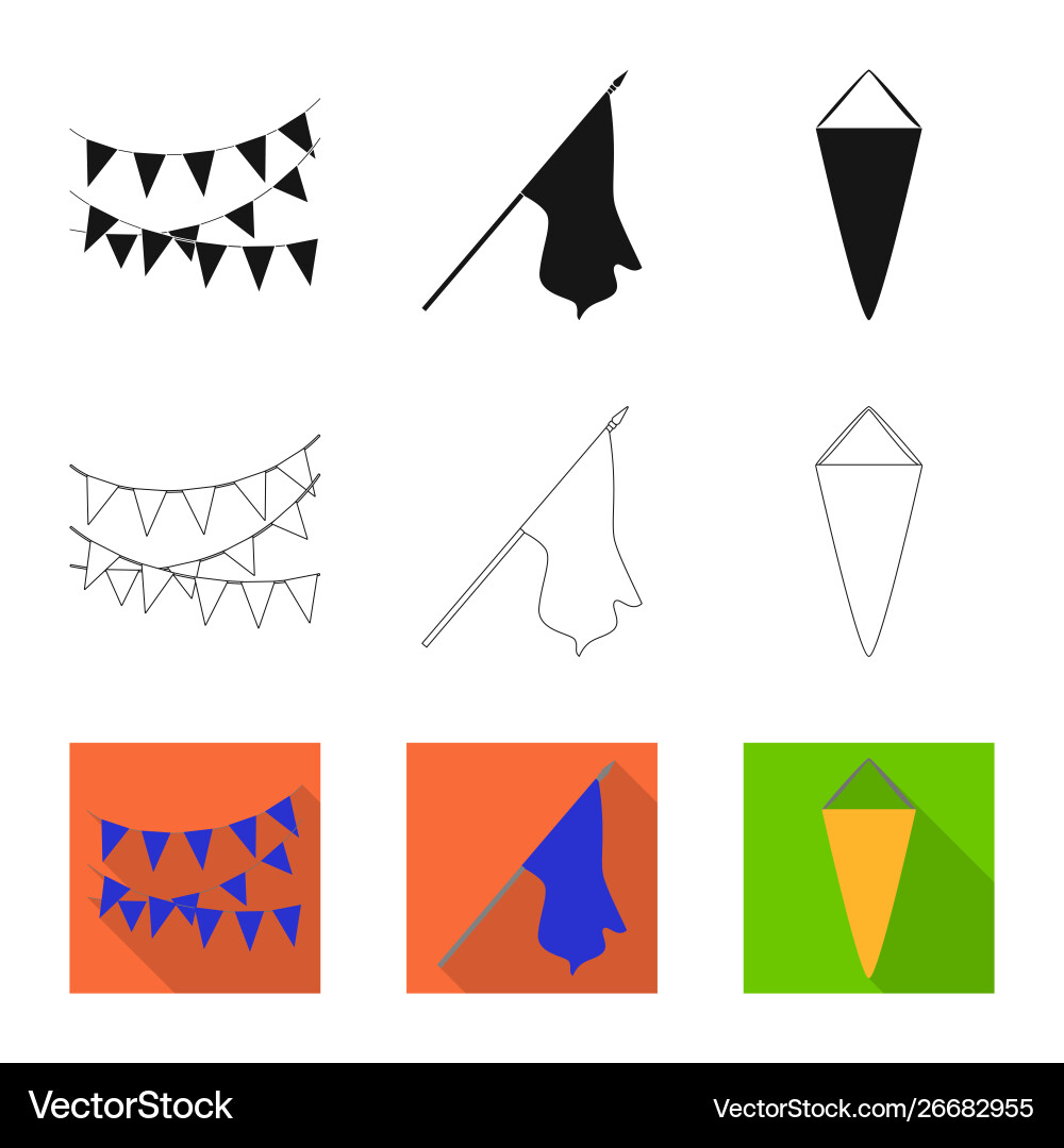 Isolated object texture and presentation symbol Isolated object texture and presentation symbol vector image