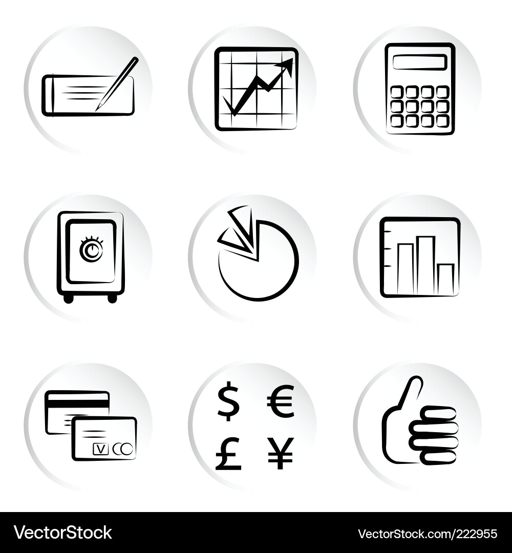 Web Icon Collection vector image