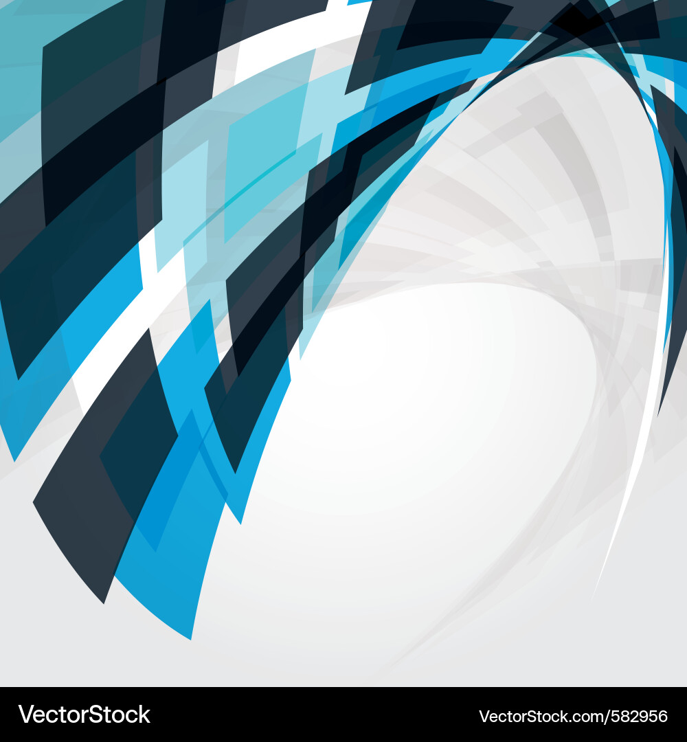 Abstract Blue Gradient Background vector image