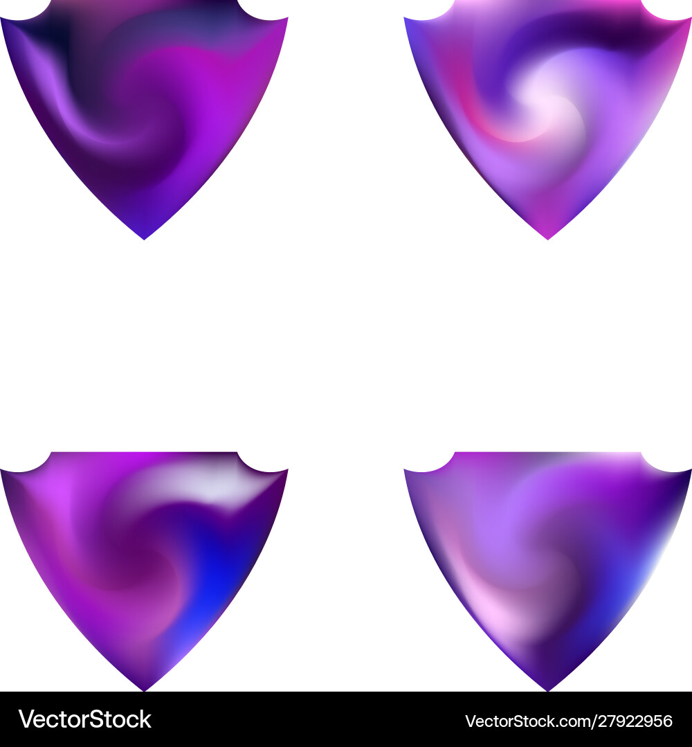 Chromatic background in form a shape Chromatic background in form a shape Vector Image
