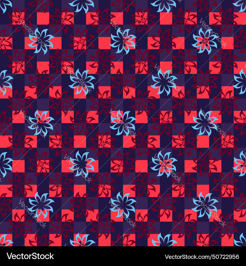 Retro style textured seamless pattern Vector Image