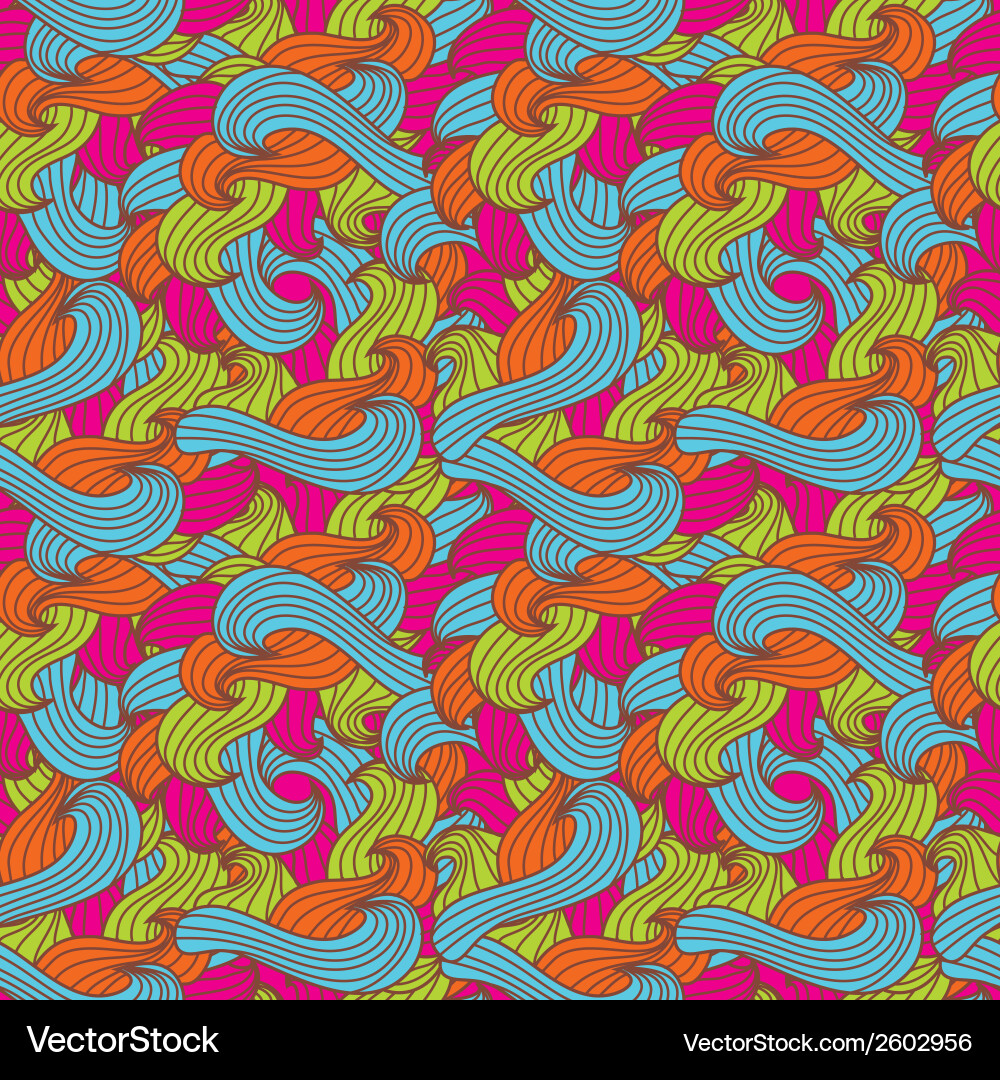 Seamless pattern vector image