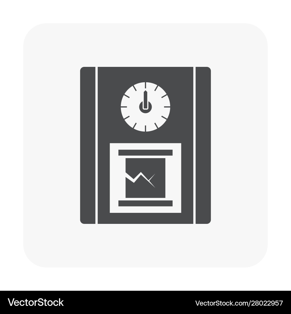 Concrete testing equipment Royalty Free Vector Image