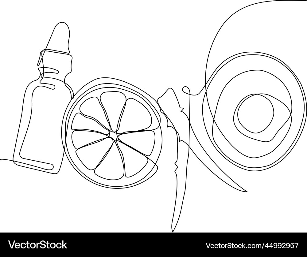 Continuous drawing of one line top view Continuous drawing of one line top view Vector Image