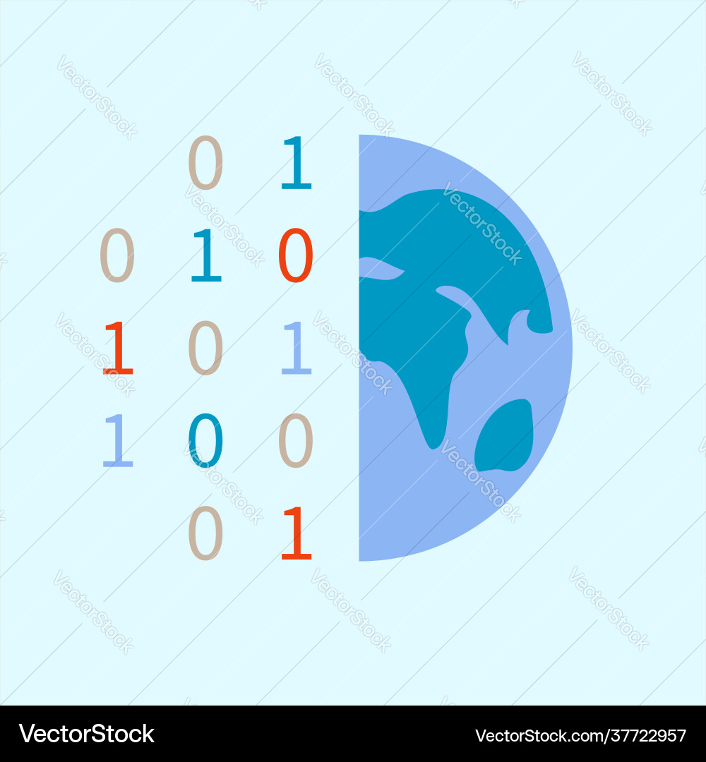 Data processing icon Vector Image