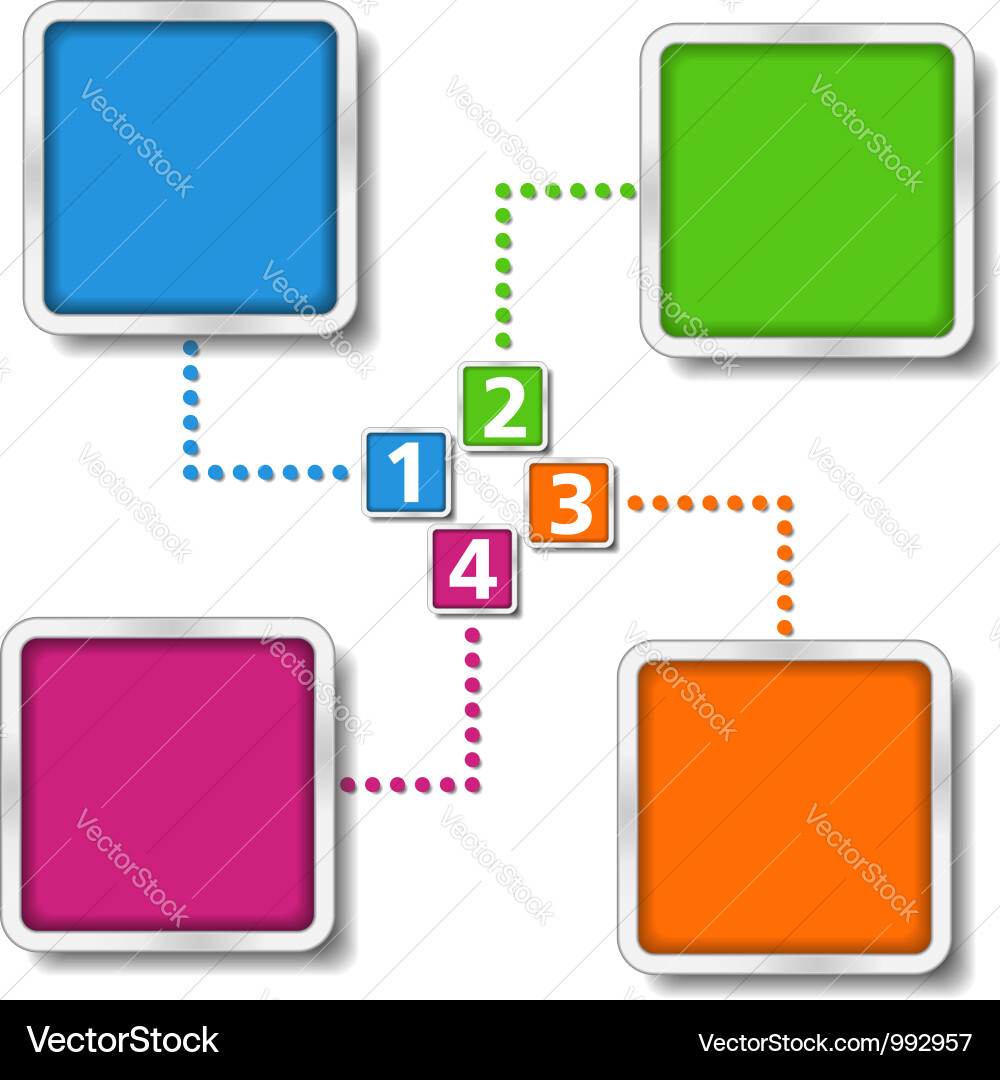 Diagram template Royalty Free Vector Image - VectorStock