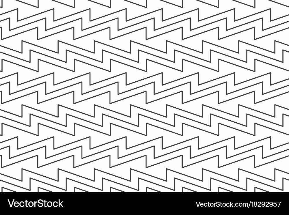Geometric seamless pattern with linear vector image