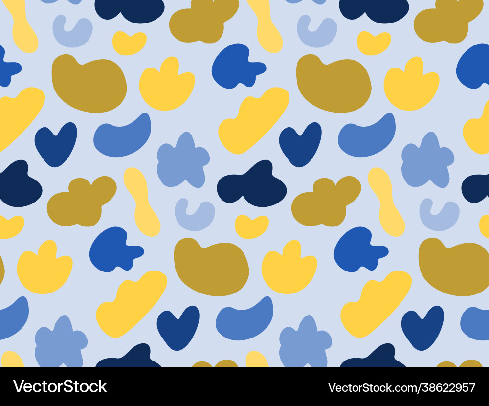 Seamless pattern background with pebbles Seamless pattern background with pebbles vector image