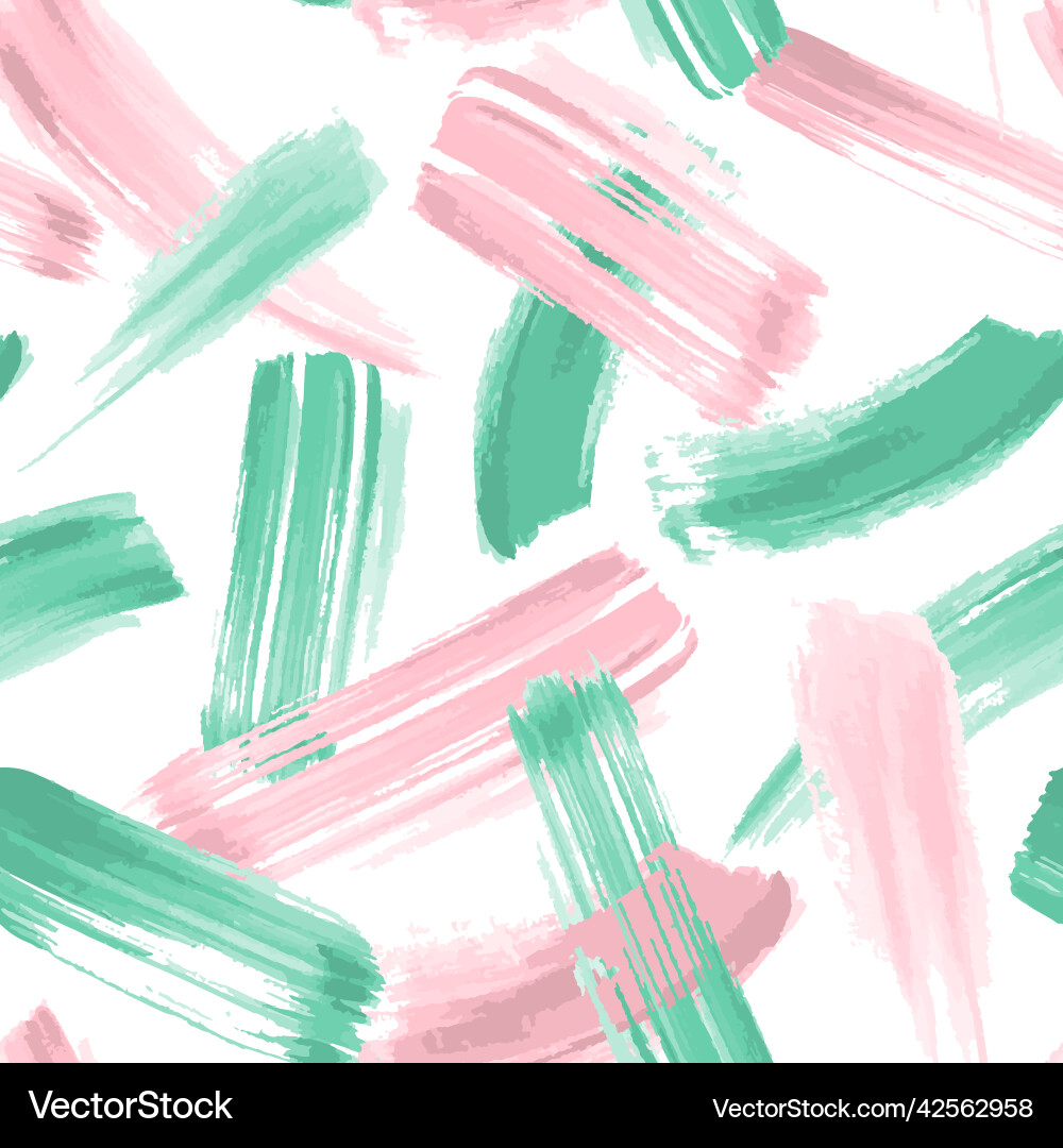 Abstract Brushstrokes Pattern Vector Image