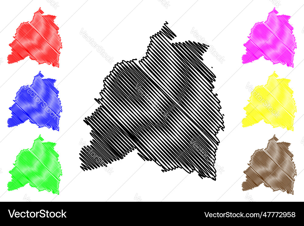 Bassetlaw non-metropolitan district united Bassetlaw non-metropolitan district united vector image