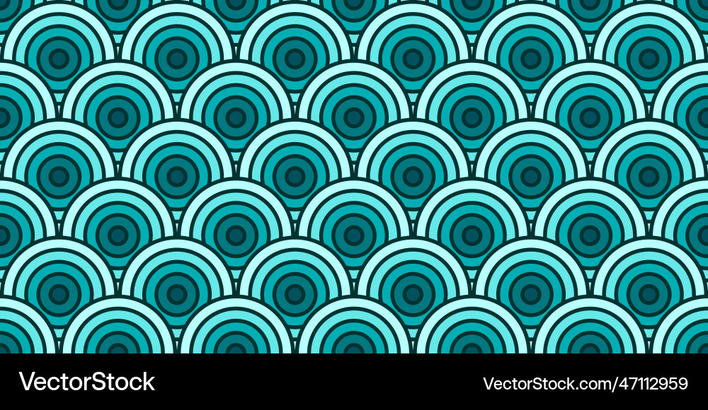 Colorful chinese and japanese seamless pattern Vector Image