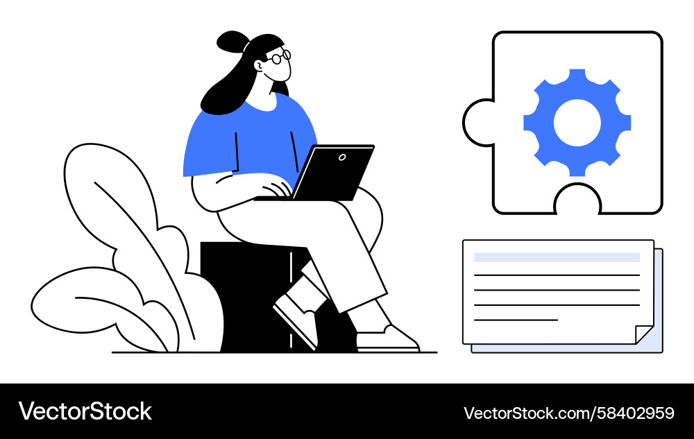 Problem Solving & Workflow Vector Image