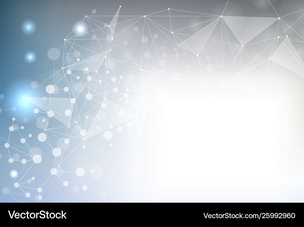 Big data visualization background modern Big data visualization background modern Vector Image