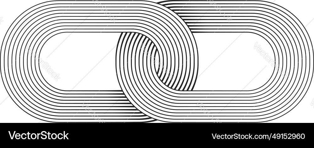 Black lines with different width that makes Black lines with different width that makes vector image