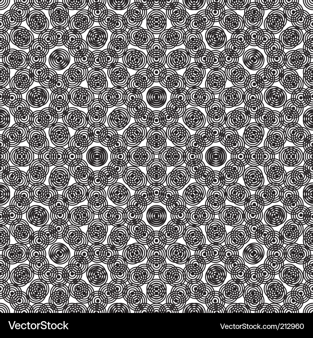 Circular seamless repeat abstract vector image