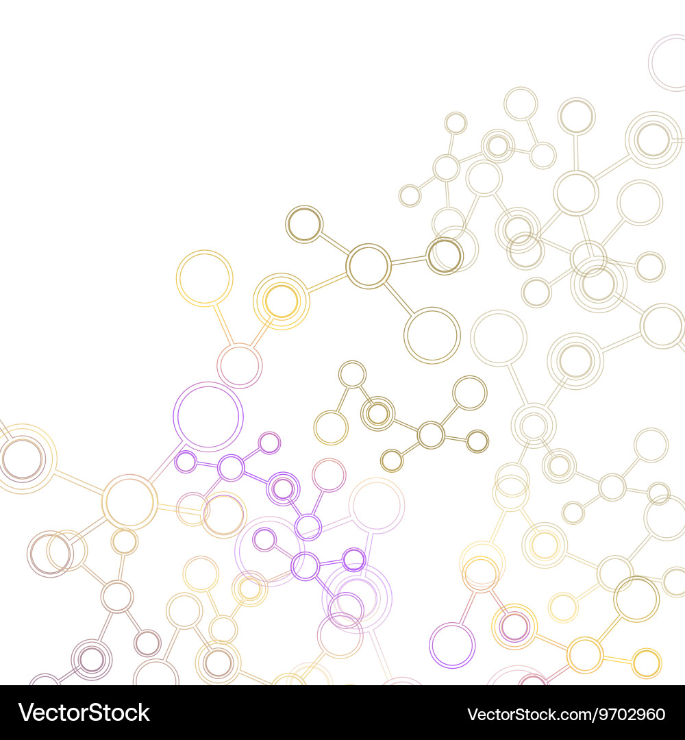 Network and connection background minimal vector image