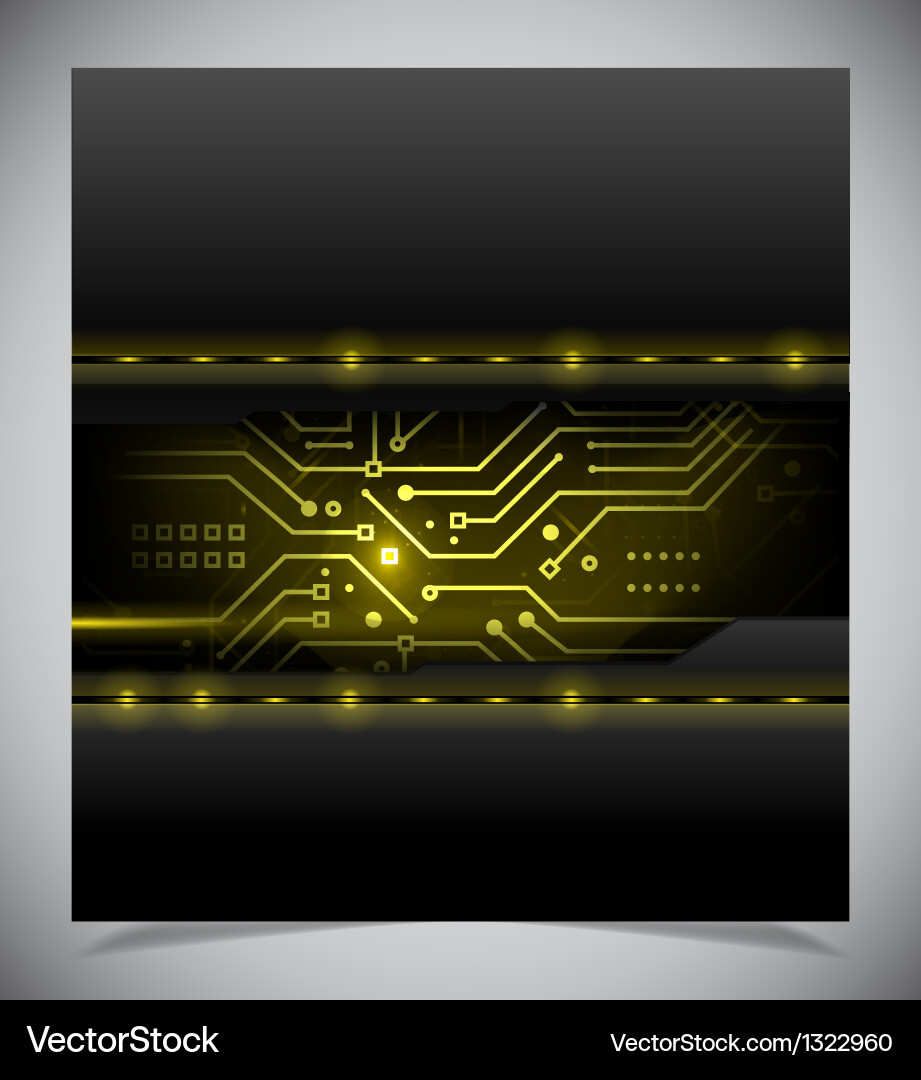 Smooth colorful abstract techno background Vector Image