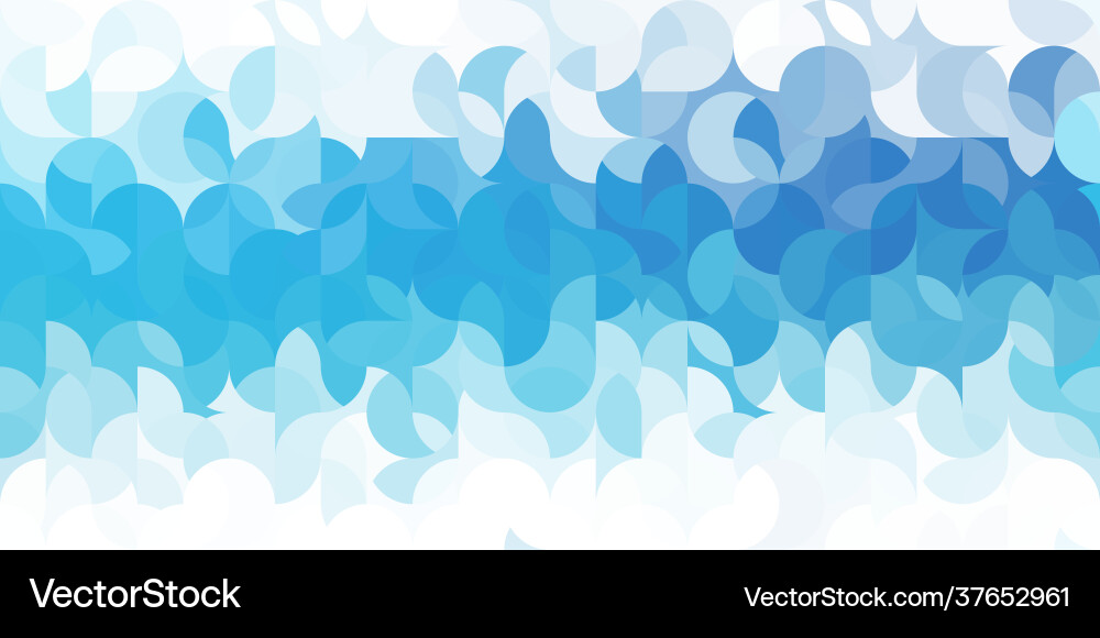 Abstract pattern semicircular lines and shapes Vector Image