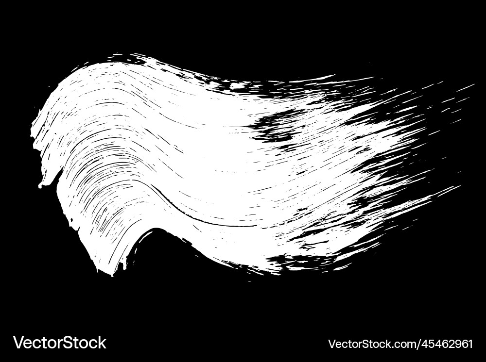 Chalk Stain Swirl Vector Image