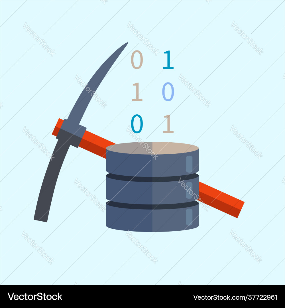 Data processing icon Vector Image