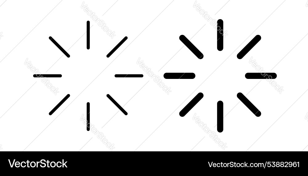 Loading icon set Loading icon set vector image