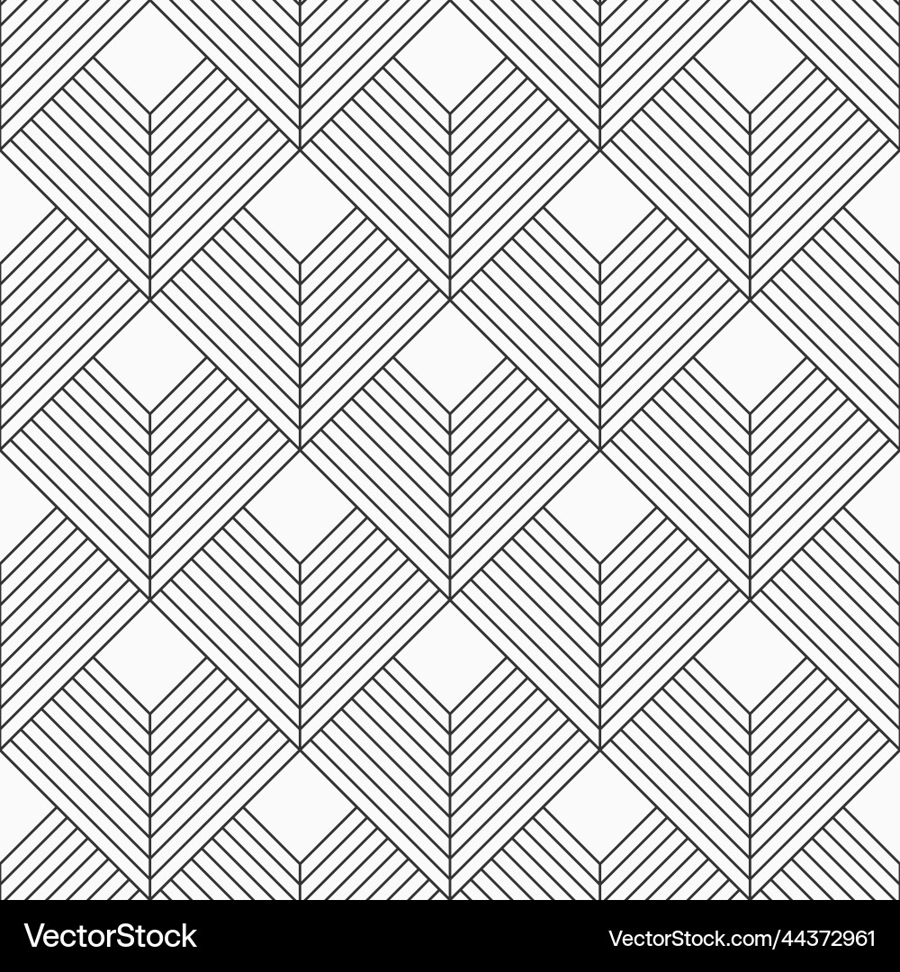 Seamless thin lines rhombuses pattern repeating Seamless thin lines rhombuses pattern repeating vector image
