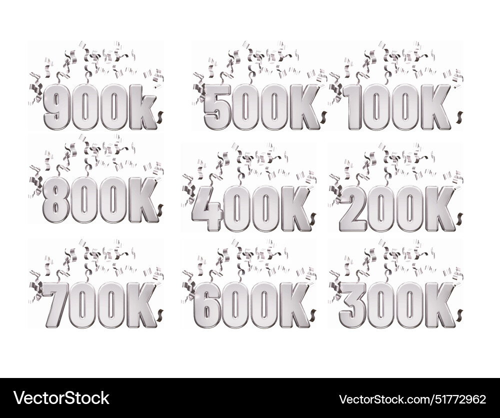 Follower text effect Vector Image