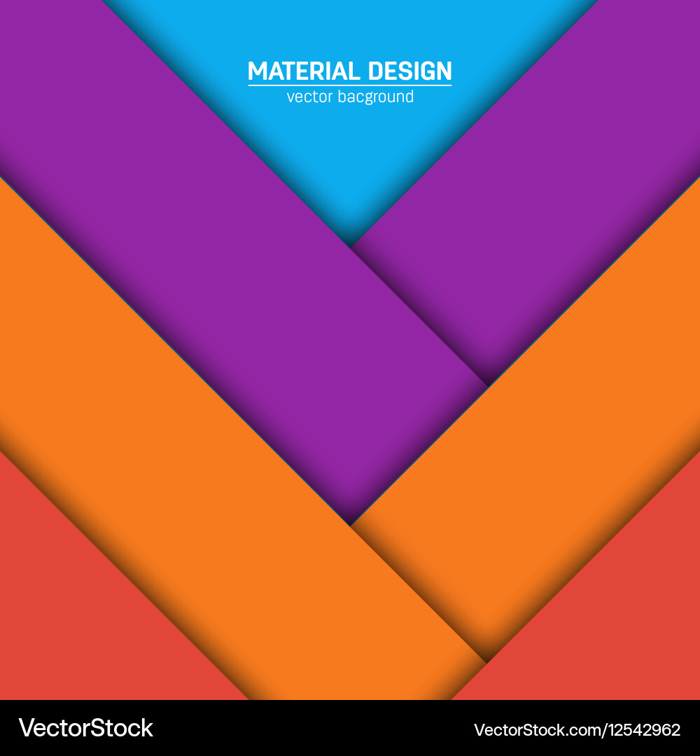 Material design background abstract vector image