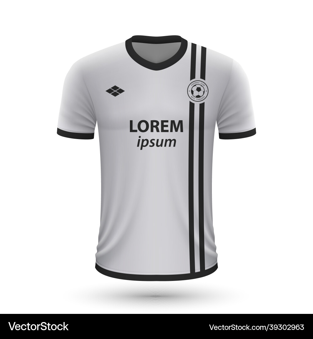 Realistic soccer shirt spezia 2022 jersey vector image