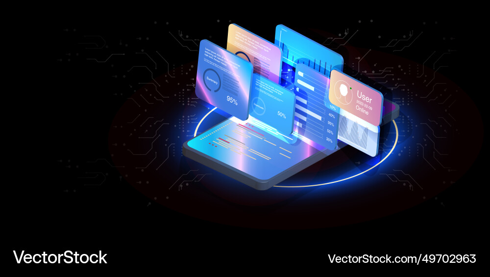 Web Web Vector Image